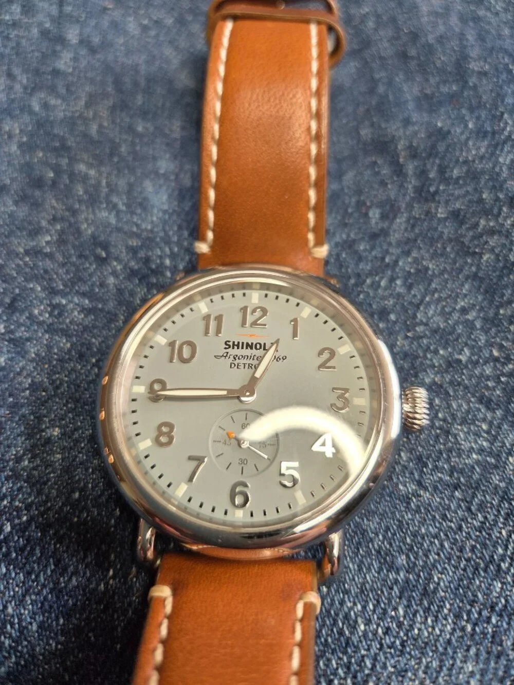 Shinola - Men's Runwell Argonite 1069 41mm Watch - NWT